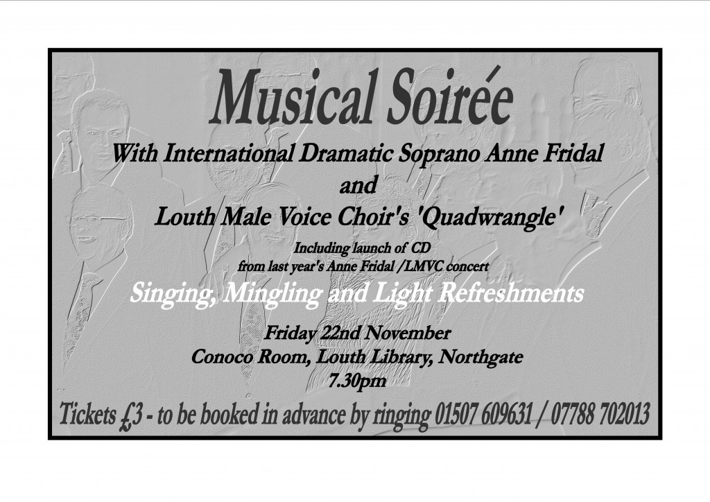 MUSICAL SOIREE POSTER